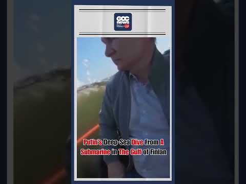 Putin Dives in Submarine to Honor WWII Sailors in Gulf of Finland