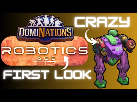 Robotics Age & Commanders First Look! - DomiNations