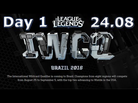 S6 Worlds 2016 International Wildcard Qualifiers Day 1 | IWCQ 2016 Brazil D1