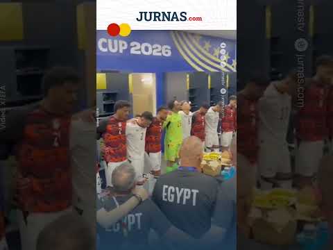 Momen Timnas Mesir Baca Al-Fatihah dan Al-Ikhlas Sebelum Bertanding