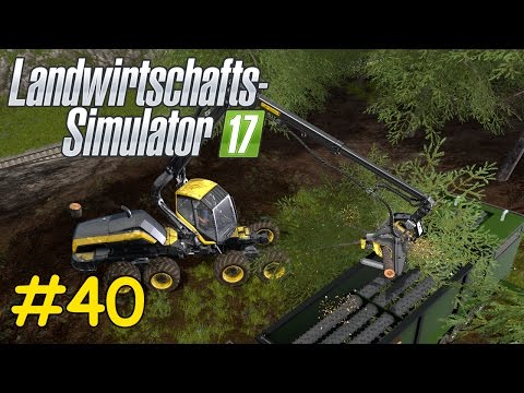 Let's Play LS17 Forstwirtschaft Teil 40 - HOCHLEISTUNGSHÄCKLSER IM EINSATZ [Woodshire] | Liongamer1