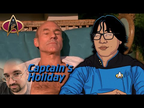 Too late, Picard's seen everything - TNG: Captain’s Holiday (feat. Dustin!) - Season 3, Episode 19