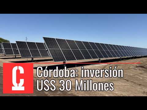 En Dean Funes, nace el mayor parque solar de la provincia.