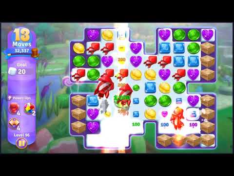 Wonka's World of Candy Level 96 - NO BOOSTERS + FULL STORY 🍫 | SKILLGAMING ✔️