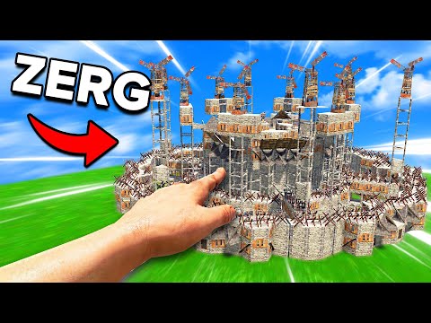 They griefed my viewer so I zerged them - Rust Zerg