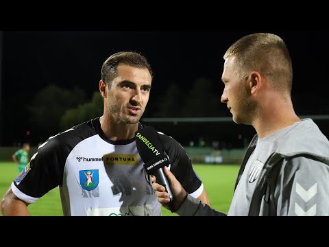 2022-08-31 Górnik Polkowice - Sandecja Nowy Sącz p.d. 1-3 (1-1) (0-1), Giorgi Merebashvili