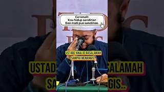 Download lagu Ustadz Khalid Basalamah Menangis: ‘Kau Hidup Sendirian, Mati Sendirian’ #ustadzkhalidbasalamah mp3