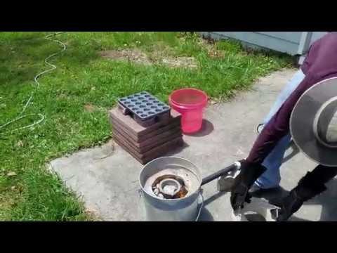 Aluminum Smelting in the Crucible --  SO HOT, HOT, HOT, HOT 2018