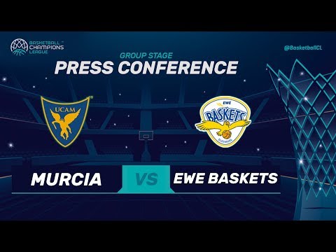 UCAM Murcia v EWE Baskets Oldenburg - Press Conference - Basketball Champions League