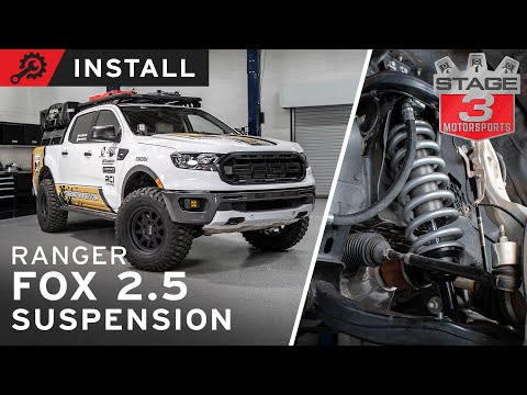 2019 - 2021 Ranger Fox 2.5 Coilover Suspension and Rear Shock Install
