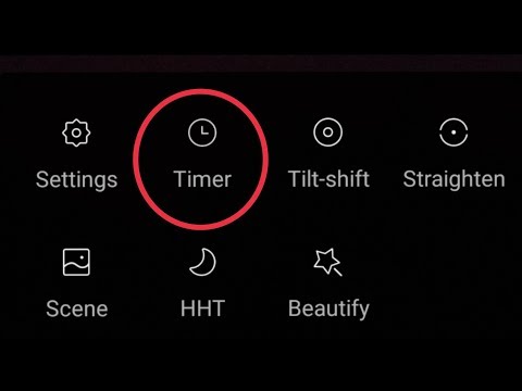 Camera Timer Set | Photo Click After Delay | Selfie Click photo Time Set in Redmi Note 4.5 And 6 Pro