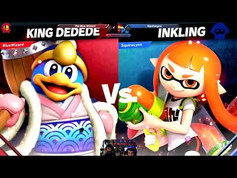 SquireLynx (Inkling) vs the Blue Wizard (King Dedede) - LQF