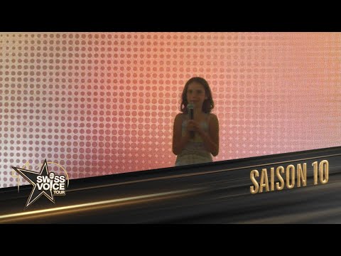 Elisa 9 ans - Swiss Voice Tour 2025, Prilly Centre