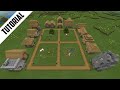 Minecraft How To Build A Plains Village 1 Step By Step