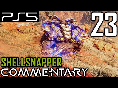 Horizon Forbidden West Walkthrough Part 23 - Shellsnapper Battle With Talanah (PS5 Gameplay 4K)