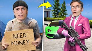 ღარიბი VS მდიდარი ჰიტმენი GTA5 ში !!