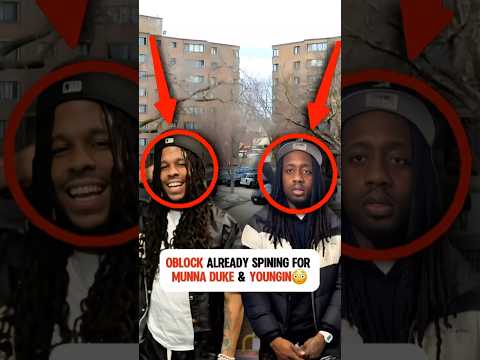 Oblock Already Spinning For Munna Duke & Youngin😳 #oblock #chiraq