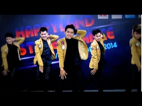 "Wonder Queen" cover "Intro+Short Hair" (AOA) @ audition "Happyland Street Dance"