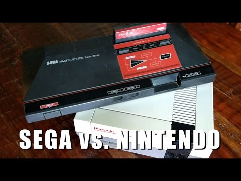 SEGA MASTER SYSTEM vs. NES competitive review by Classic Game Room