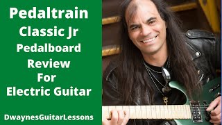 Video thumbnail for Pedaltrain Classic Jr Pedalboard Review For Electric Guitar by DwaynesGuitarLessons