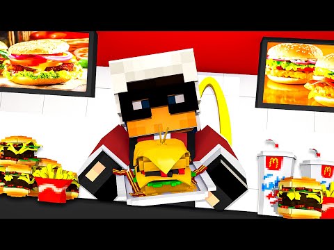 LAVORO AL MCDONALD'S SU MINECRAFT - ITA