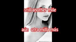I have a dream - Amanda Seyfried Lyrics (Subtitulada español-inglés)