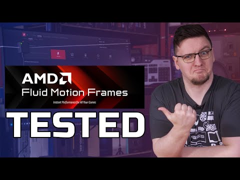 AMD AFMF TESTED - AMD Fluid Motion Frames is WILD… (LATENCY + FPS)