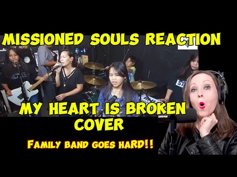 FIRST TIME HEARING | Missioned Souls Cover Evanescence | My Heart Is Broken | FAMILY BAND GOES HARD!