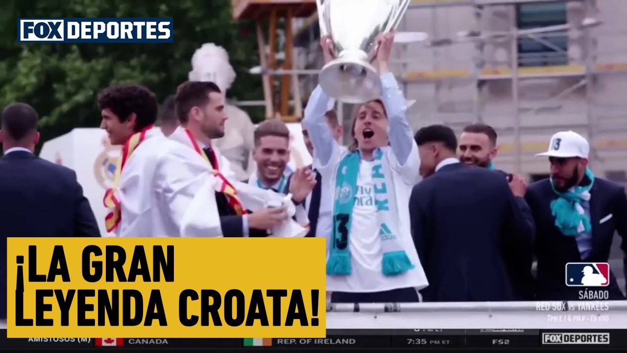 🔥 ¡LA GRAN LEYENDA CROATA! | Luka Modric brilló en el Real Madrid y se ganó al mundo del futbol