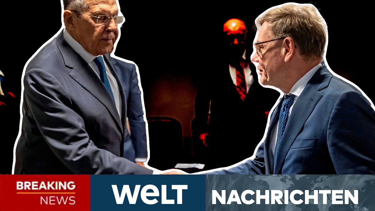 UKRAINE-KRIEG: Donnerschlag! Brisantes Treffen! "Klar gewarnt!" Wadephul trifft Lawrow! I LIVESTREAM