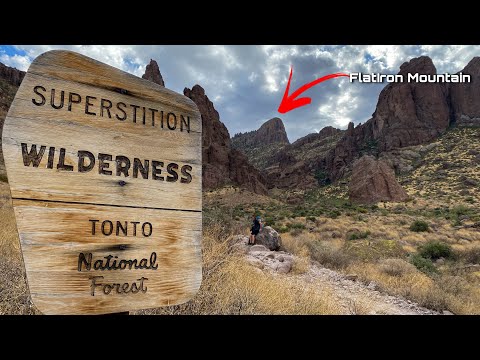 FlatIron GoPro & Drone Video 4K - SuperStition Mountains 🏔 Arizona