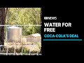 Coca-Cola's deal to take free water from Perth's aquifers for decades | ABC News