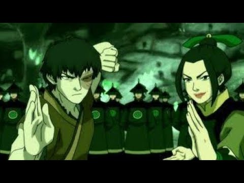 ZUKO AND AZULA VS AANG AND KATARA | BEST SCENE AVATAR THE LEGEND OF AANG