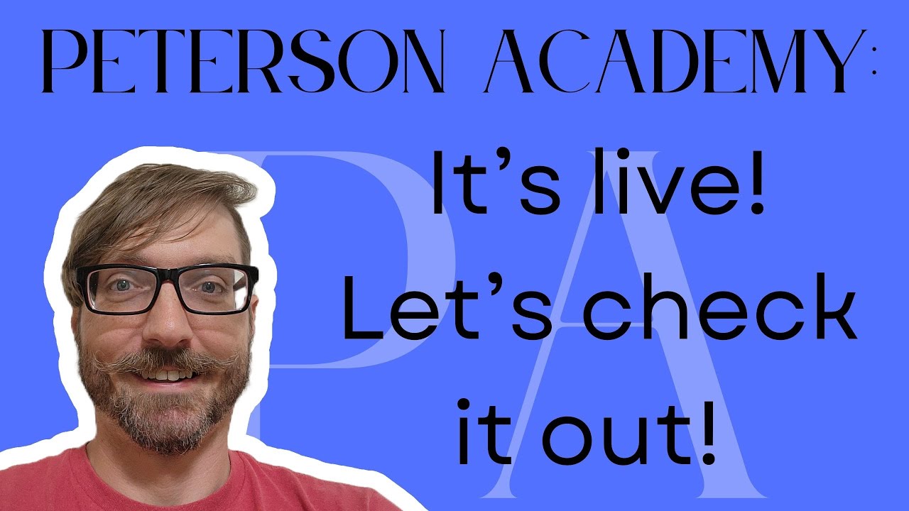 First Look: Peterson Academy Beta Launch