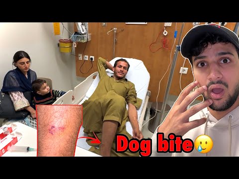 Hamare guard ko dog ne bite karliya😳 | ham late lekar Gaye doctor ke pass😧