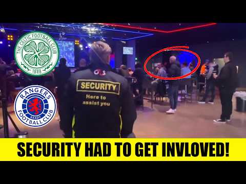 HILARIOUS Footage Shows Rangers Fan Have A HUGE Meltdown Following Celtic Scoring!
