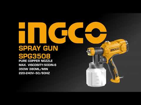 Επαγγελματικό Ηλεκτρικό Πιστόλι Βαφής SPG3508 Spray gun INGCO