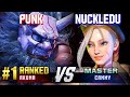 SF6 ▰ PUNK (#1 Ranked Akuma) vs NUCKLEDU (Cammy) ▰ High Level Gameplay