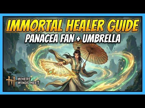 The BEST Healer Build in Where Winds Meet | Immortal Healer