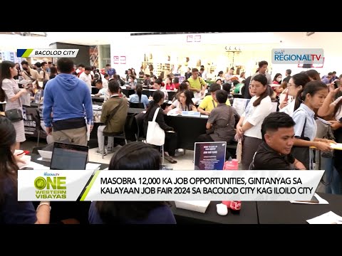 One Western Visayas: Masobra 8,000 ka obra, gintanyag sa Kalayaan Job Fair 2024 sa Bacolod City
