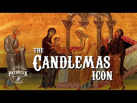 The Meeting of Our Lord in the Temple Icon (Candlemas)