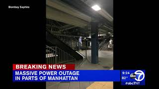 Manhattan Blackout: Subway passengers talk about what happened
