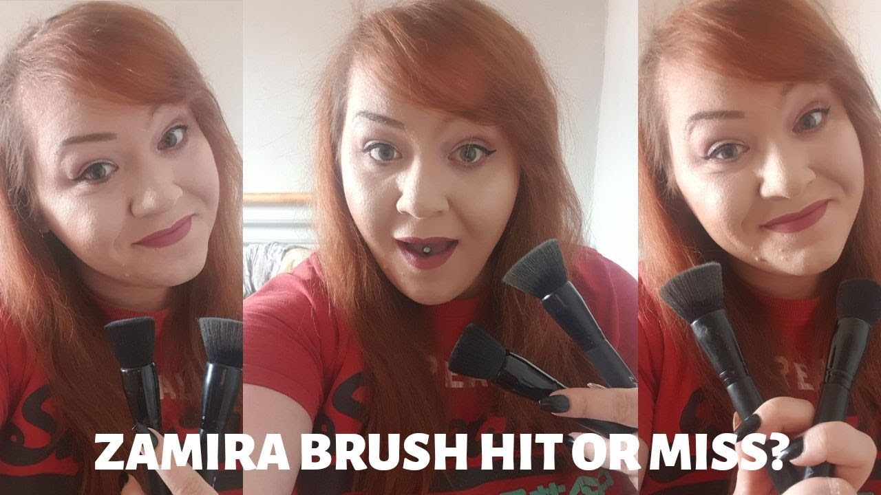 Watch video ZAMIRA FLAT TOP KABUKI MAKEUP BRUSH | REVIEW | HIT OR MISS Now ZAMIRA FLAT TOP KABUKI MAKEUP BRUSH | REVIEW | HIT OR MISS