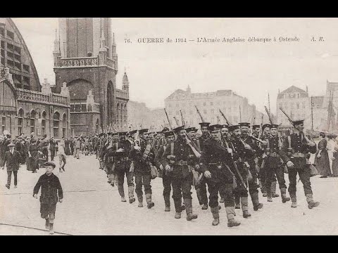 Ostend in World War I - occupations - British Royal navy strikes and liberation