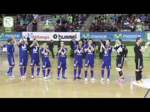 Inter Movistar 4-2 FC Barcelona. Copa del Rey 2014/15. A pie de pista