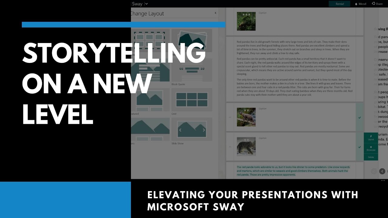 How to Use Microsoft Sway | A Guide to Digital Storytelling with Microsoft Sway