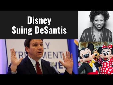 Disney Suing DeSantis: Will His Tough Words Come Back to Haunt Him? The Karen Hunter Show