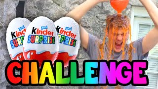 Surprise Egg Challenge! (Kinder Surprise Challenge)