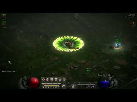 Diablo® II Resurrected Poison Necro vs. BvC Barb Ladder Duels Season 1 - Clip #1