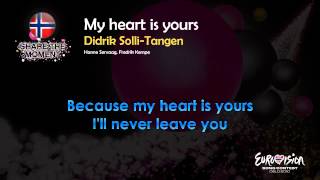 Didrik Solli-Tangen - &quot;My Heart Is Yours&quot; (Norway) - [Karaoke version]